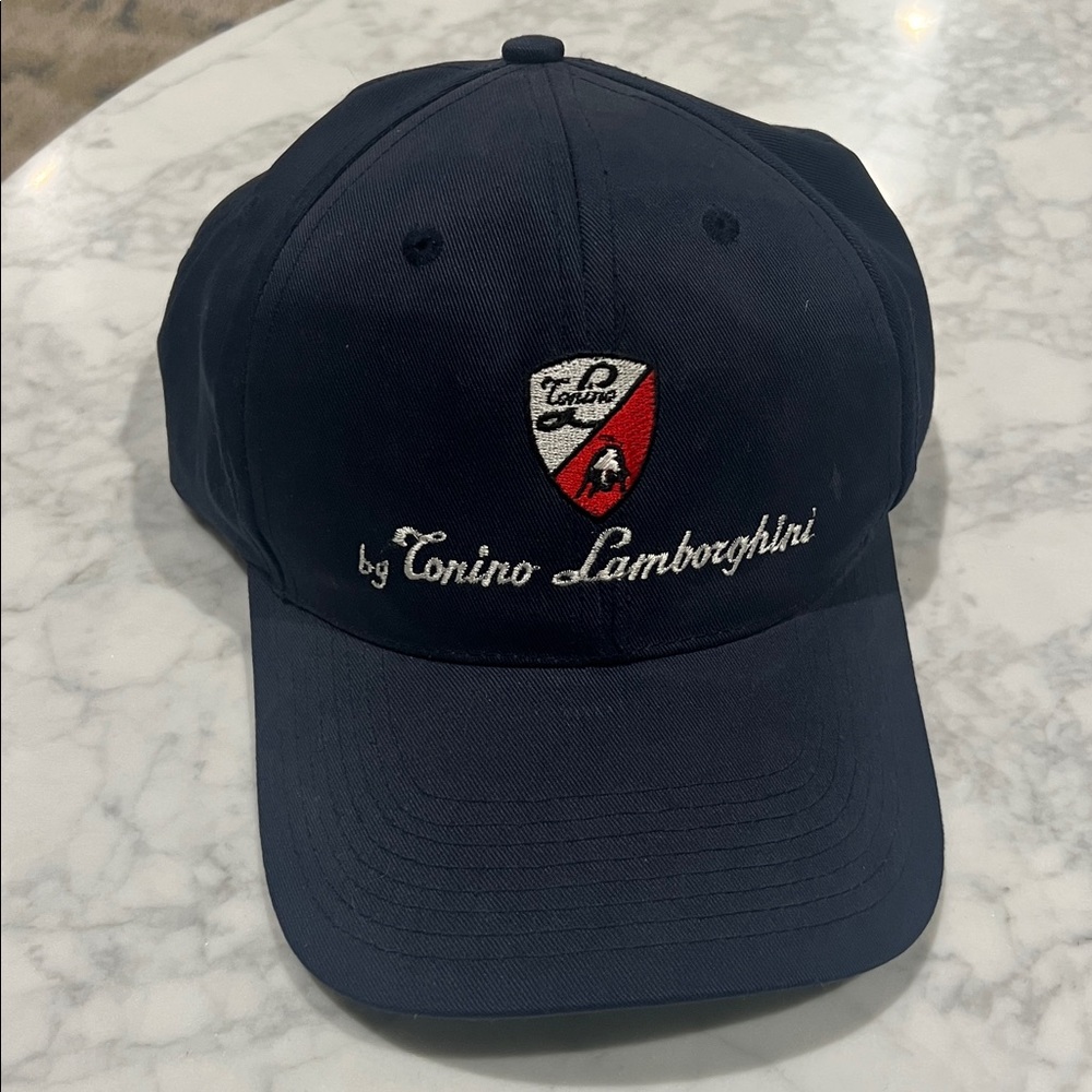 Conino Lamborghini Navy Blue Cap. NEW